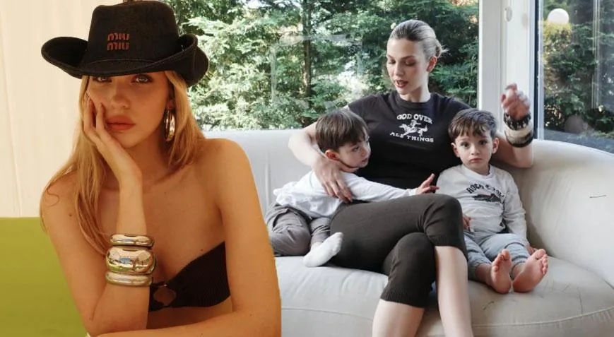 Yasemin Şefkatli paylaştı! Minik Tatlısesler dedesinin izinde