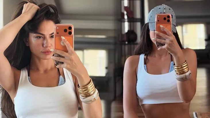 Sade güzelliğiyle dikkat çekti! Demet Özdemir'in Instagram pozlarına beğeni yağdı