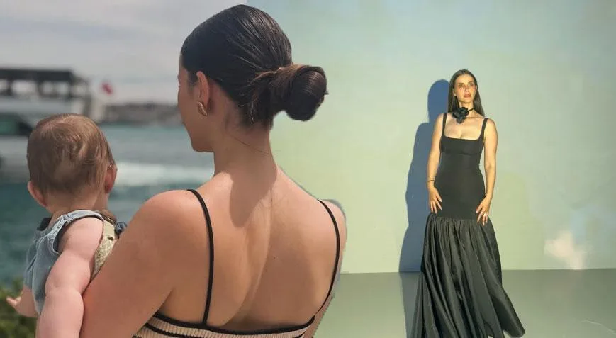 İrem Helvacıoğlu'ndan bikinili paylaşım! Doğum sonrası fit hali olay oldu
